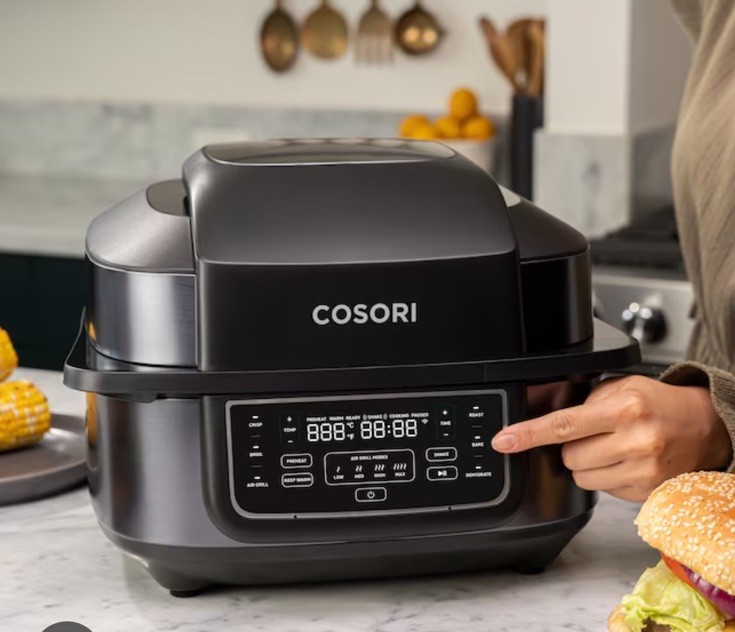 NEW Cosori – Vesync Aeroblaze Smart Indoor 8-in-1 Grill Works W/Alexa