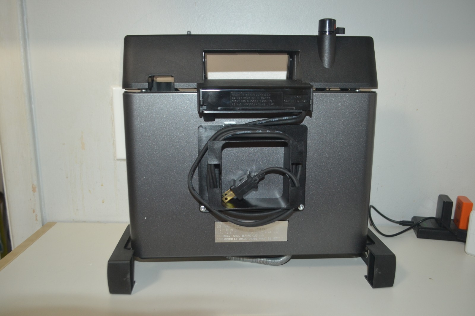 New Old Stock Tefal Express Health Grill ( new open box ) 1308