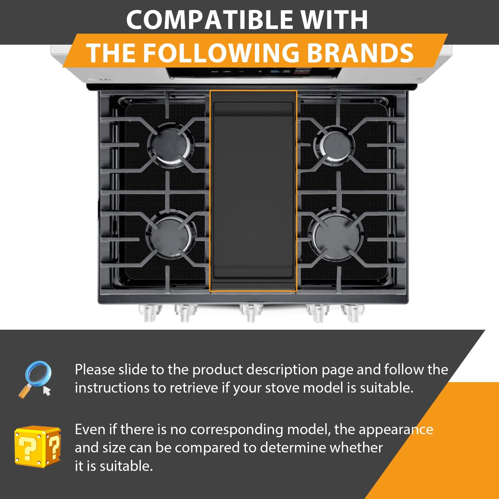 Flameduty Upgraded Wb31X24738 Cast Iron Griddle Replacement For Ge General