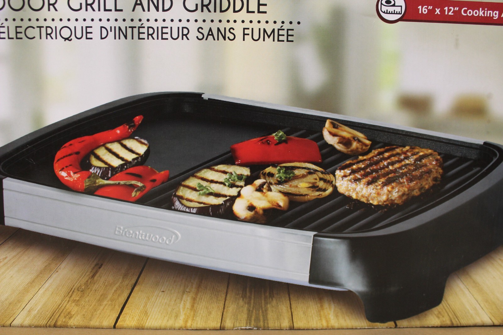Brentwood Select Smokeless Indoor Grill and Griddle TS-641