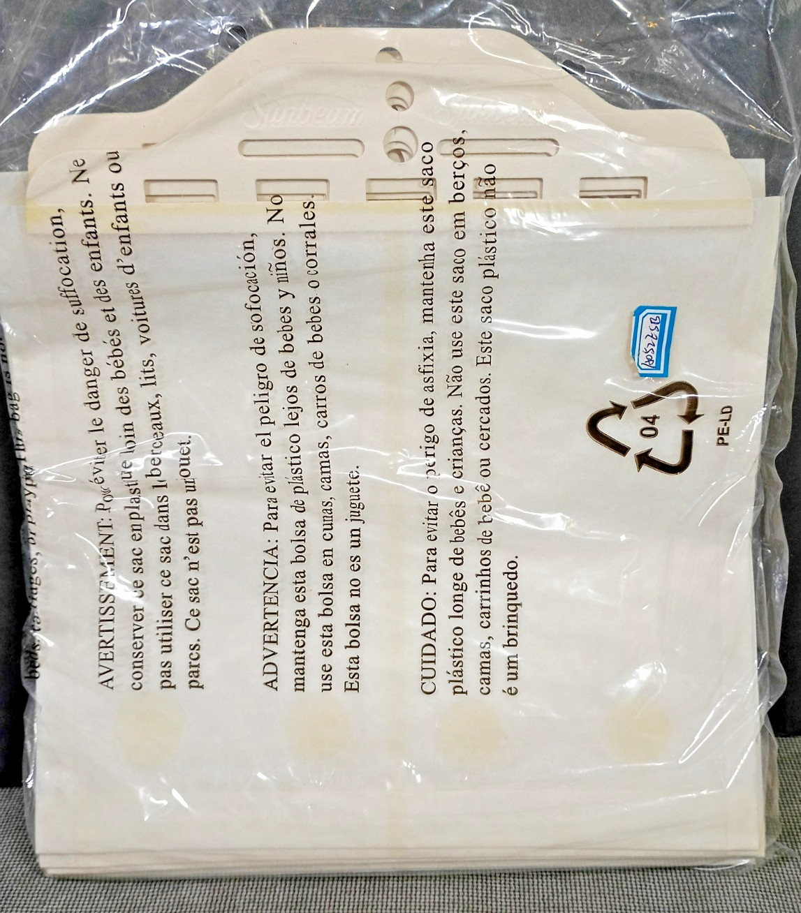 1 Pkg of 24 Sunbeam Rocket Grill Refill Parchment Pouches