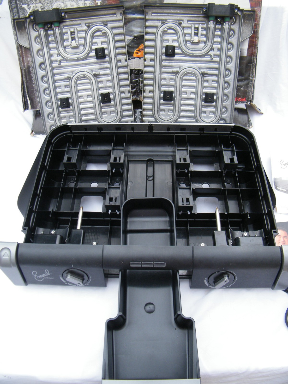 Emeril XL Grill Indoor Electric Grill 1700W Removable Plates Non-stick