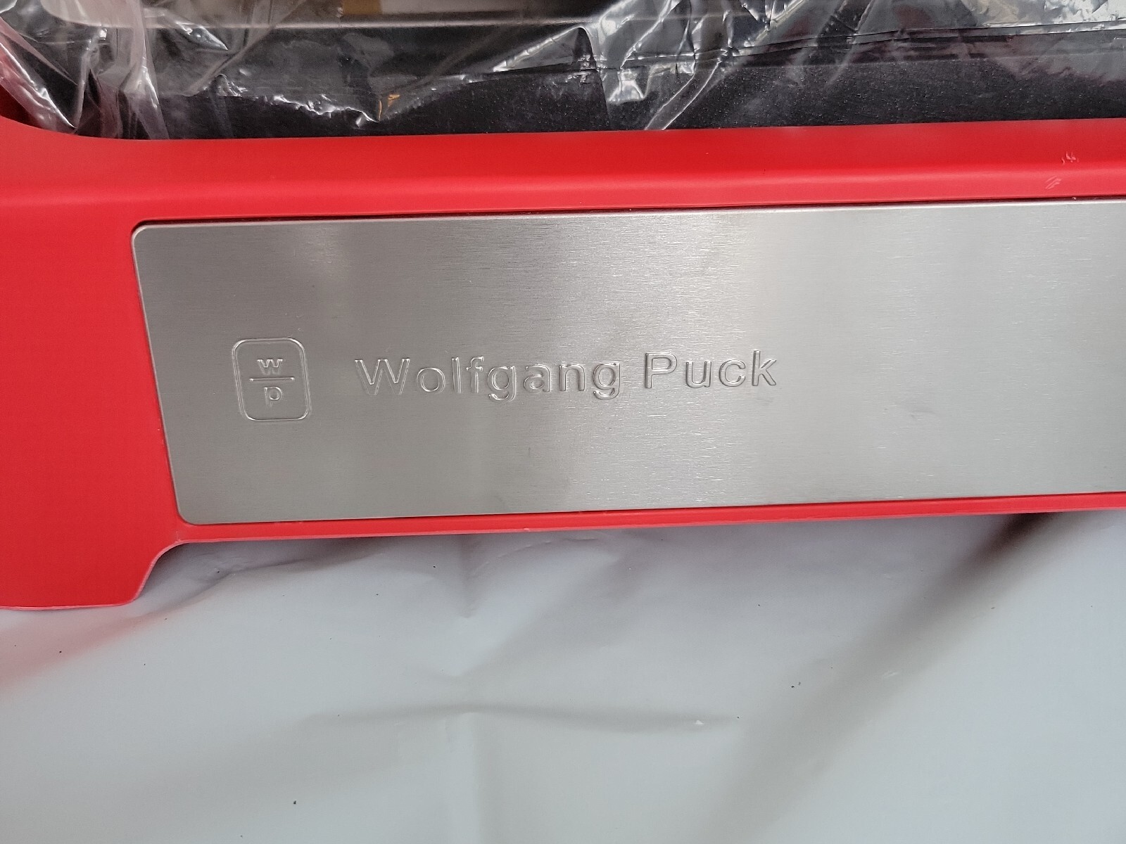NEW Wolfgang Puck Reversible Electric Grill Bake Cook 5in-1 Station RED/TDD