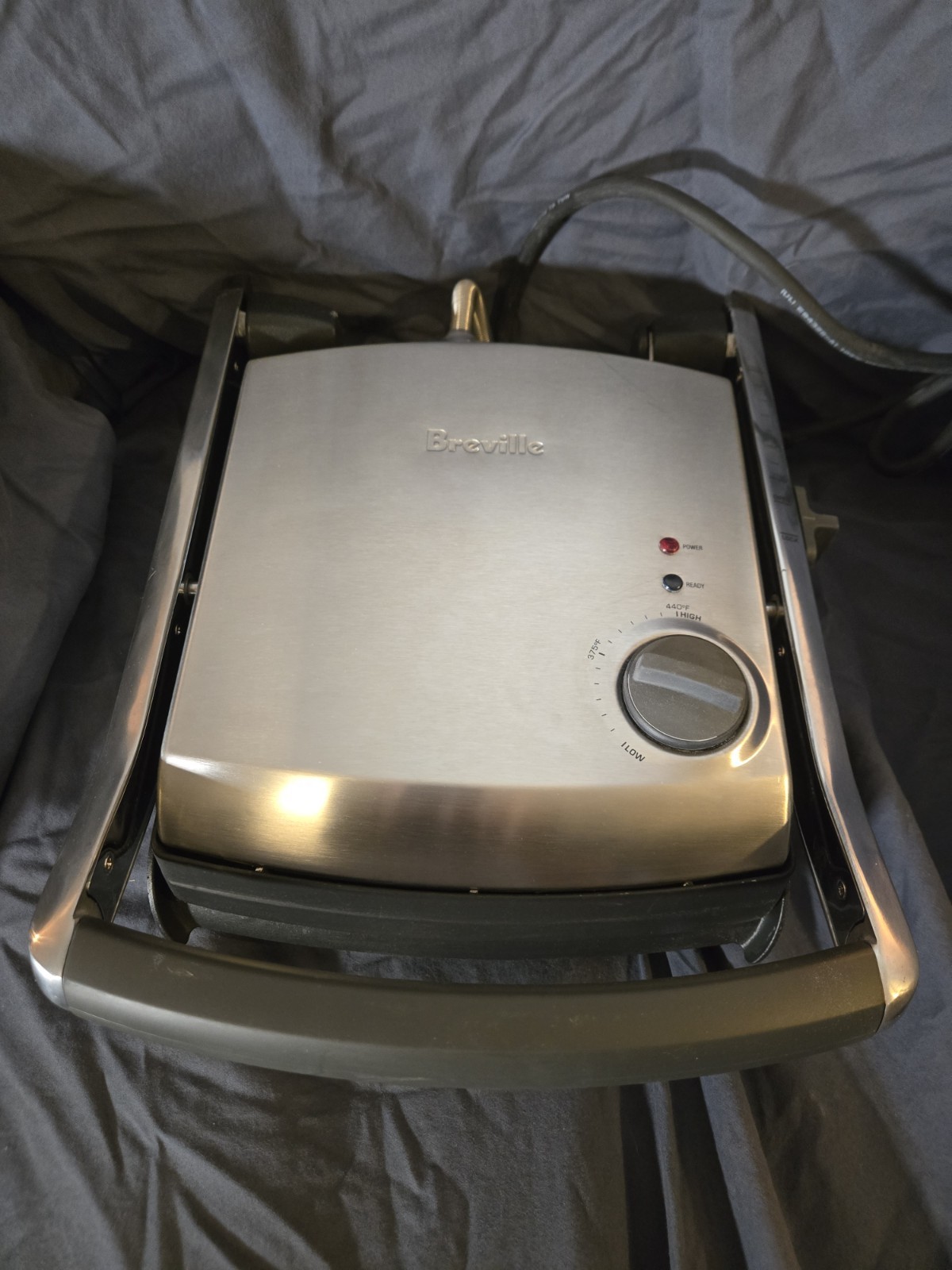 Breville TG425XL Stainless Steel Adjust Panini Sandwich Grill Press