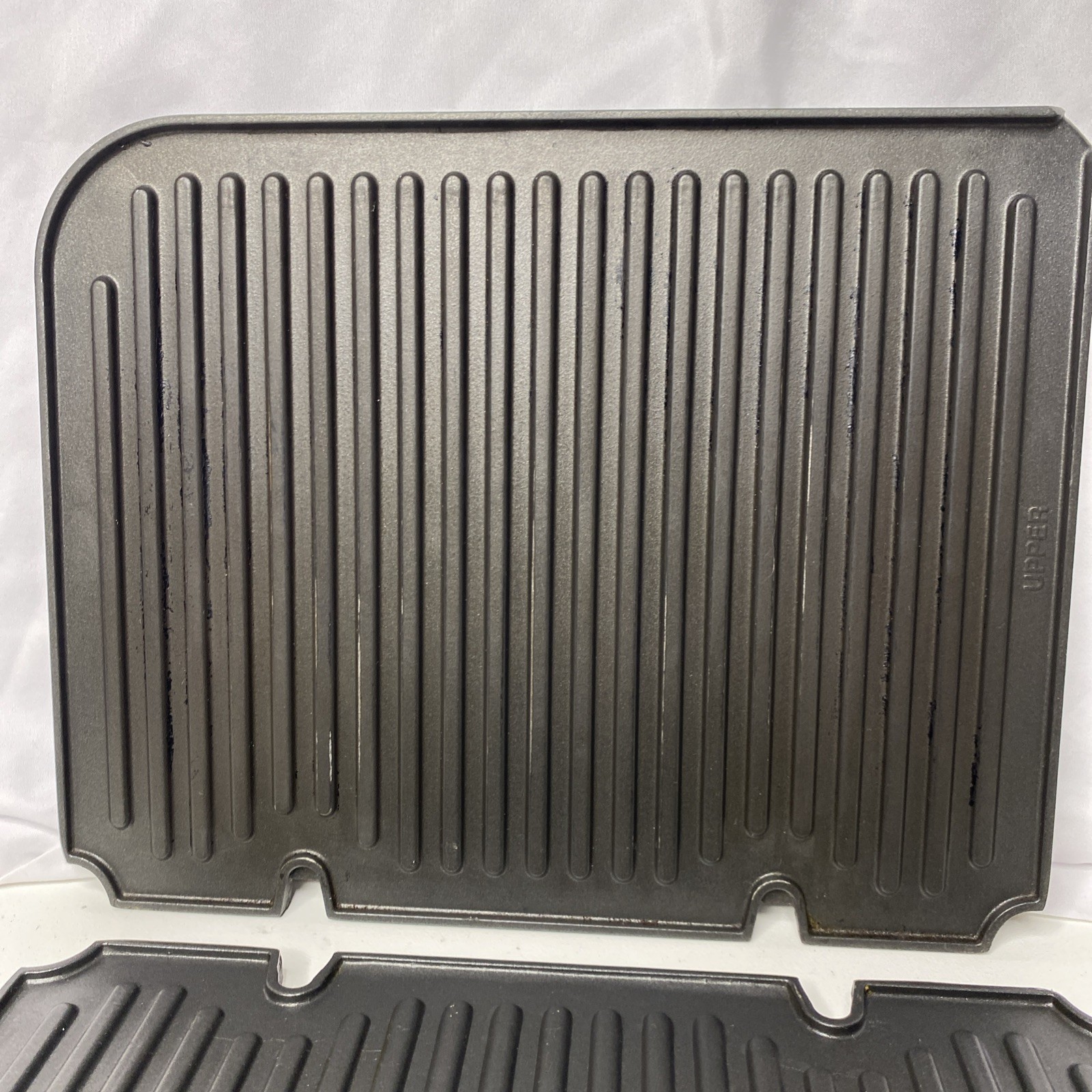Cuisinart GR-4 Griddler Non Stick Grill Griddle Panini Upper & Lower Plates
