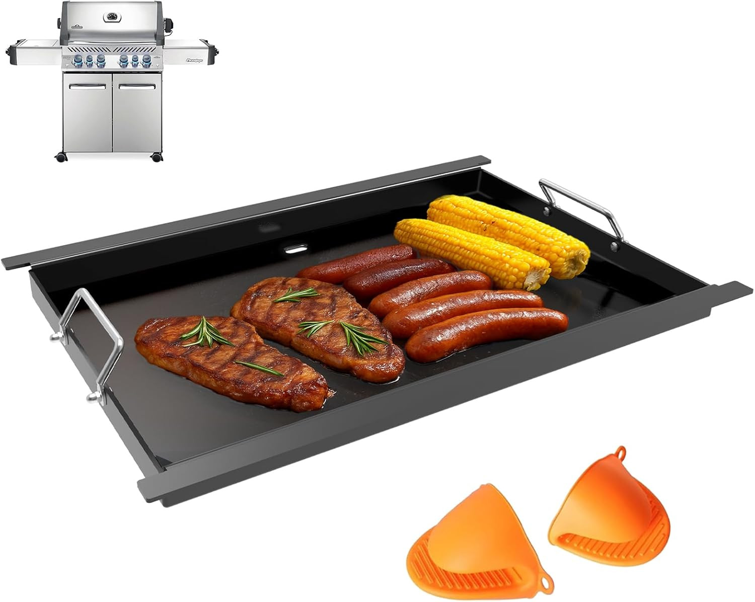Full Size Griddle Insert for Napoleon Prestige PRO 500, Built-In Prestige 500, P