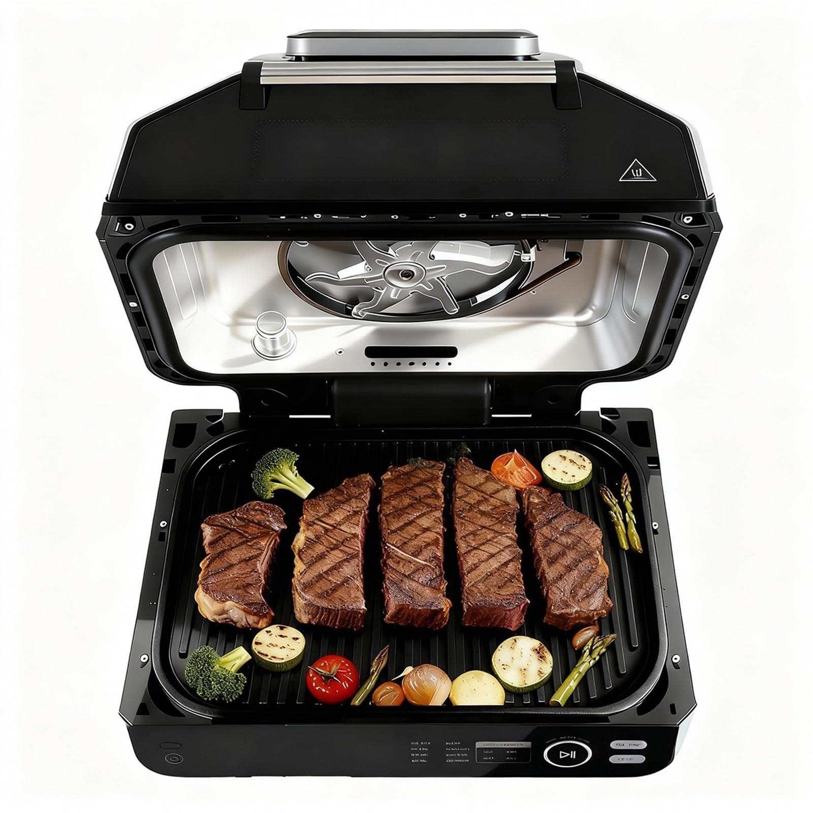 OLIXIS Electric Grill Outdoor/Indoor, 8in1 Multifunctional Large Electric BBQ…