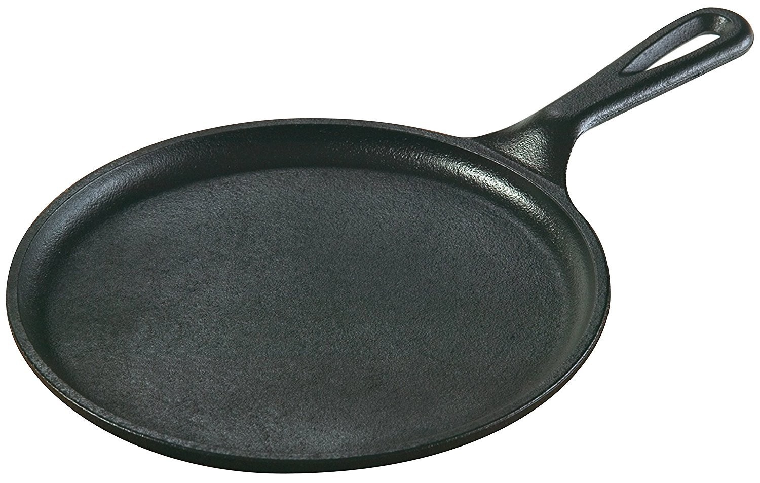 Lodge L6OG3 Cast Iron Griddle 8 Inch Round Pre-Seasoned – Made in USA