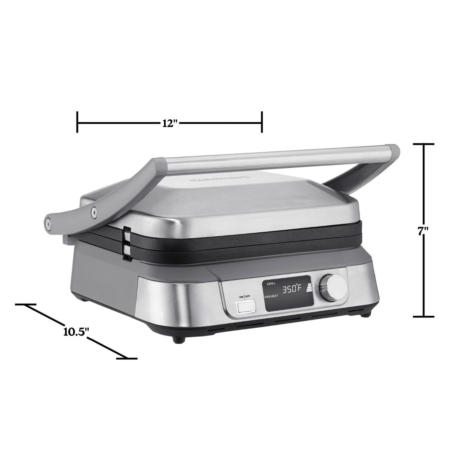 New Cuisinart 5-in-1 Digital Griddler, GRID-5BNASPC 1500W Stainless teel 1987038