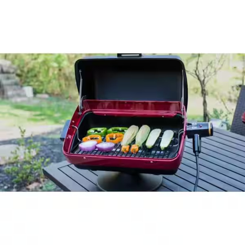 Electric Tabletop Grill in Black