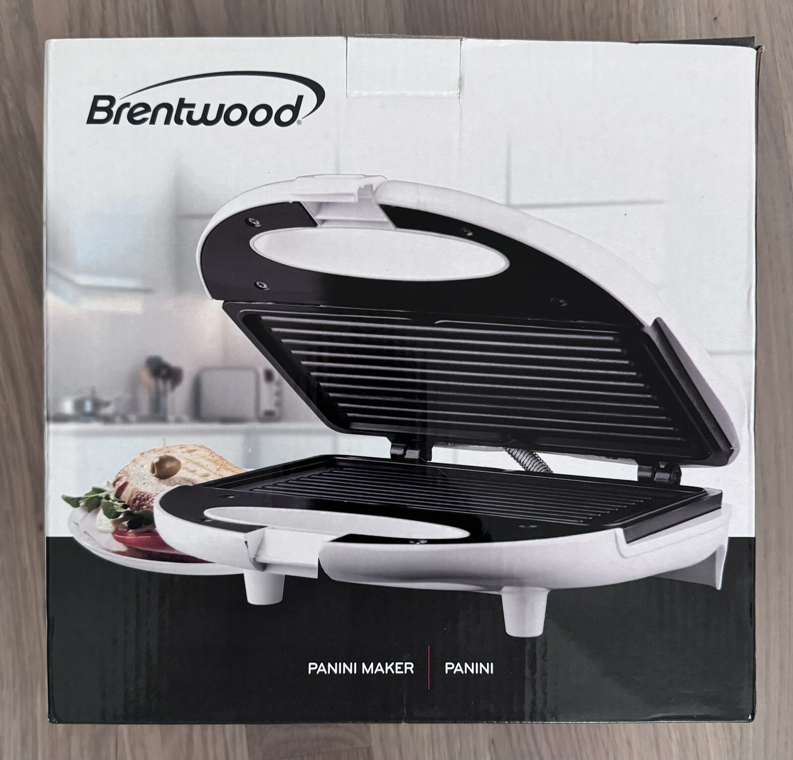 Brentwood 750w Electric Non-Stick Grill And Panini Maker. TS-245