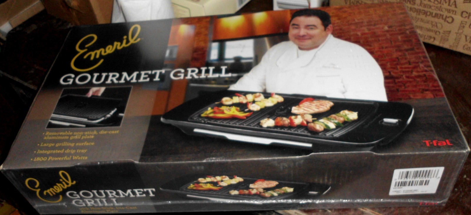 Emeril Gourmet Grill, New in Box, Sealed