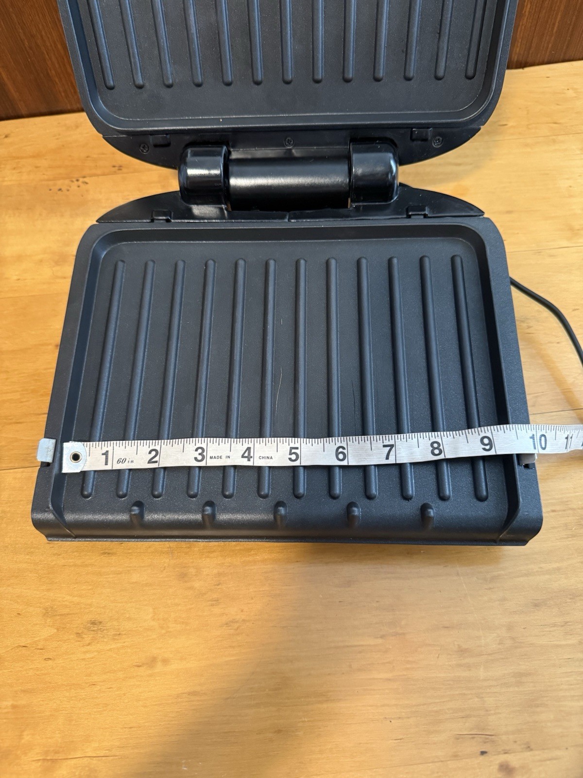 George Foreman GRP1060B Removable Plate Grill – Black