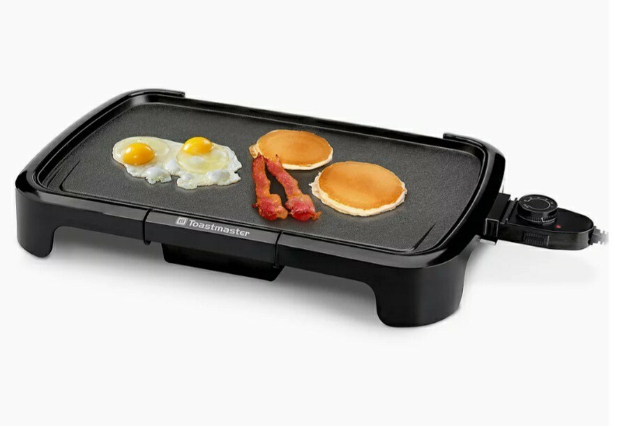 Toastmaster Brand 10″ x 16″ ~ Electric Nonstick Griddle ~ TM-161GR ~ Drip Tray