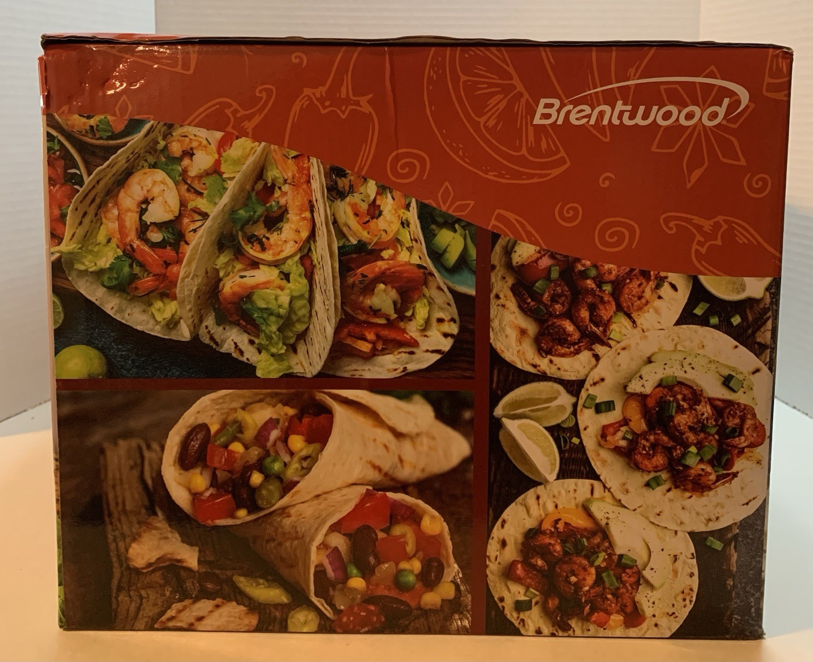 Roti & Tortilla Maker Brentwood TS-128 10″ Electric Non-Stick Stainless NIB