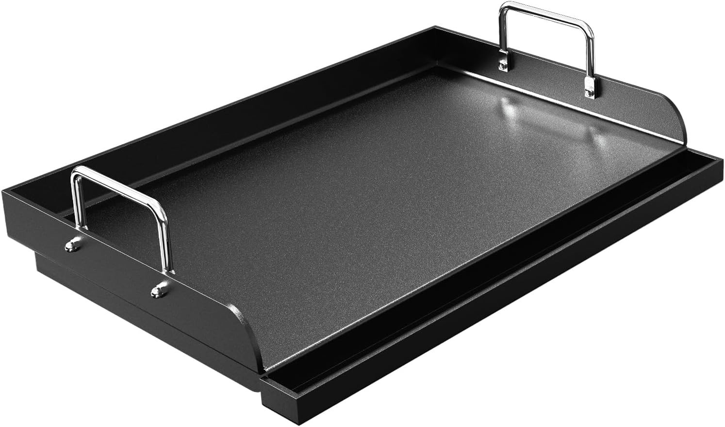 Nonstick Griddle for Gas Grill, 25″ x 16″ Ceramic Coated Flat Top Griddle for…