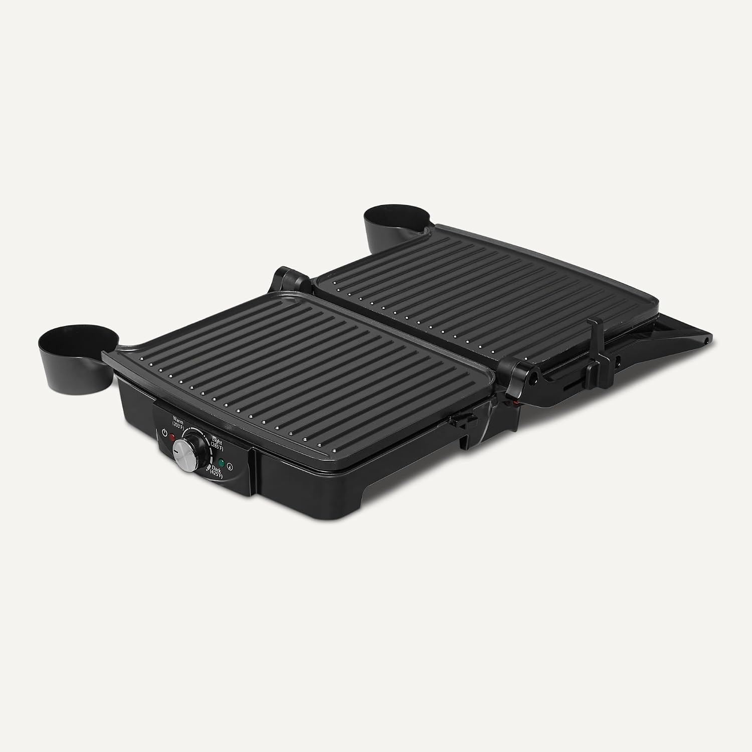 Panini Press & Electric Indoor Grill W/ Adjustable Temperature Settings