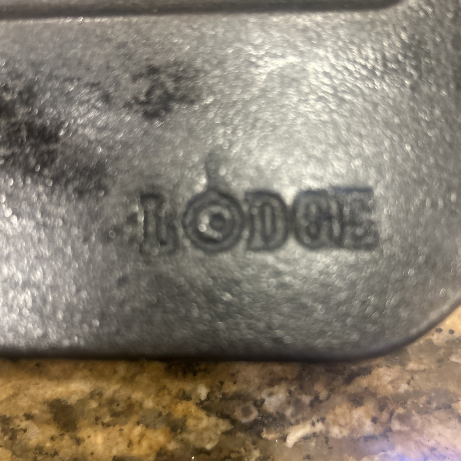 Lodge Griddle Cast Iron Heavy Duty Black Griddle For GE/Café Stove USED TWICE!