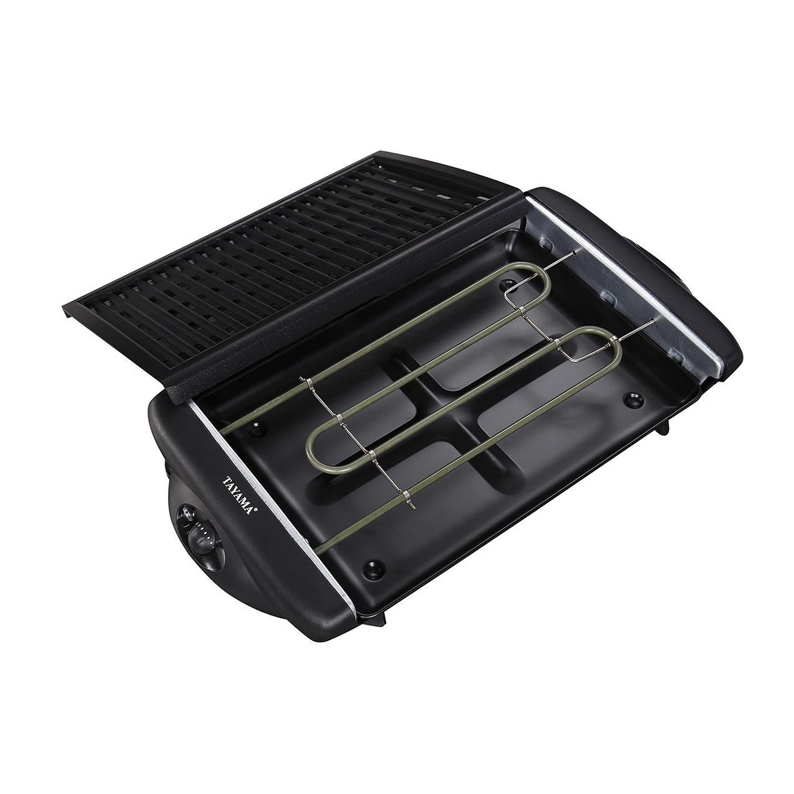 TG-868XL Smokeless Non-Stick Indoor Electric Grill, Extra Large, Black