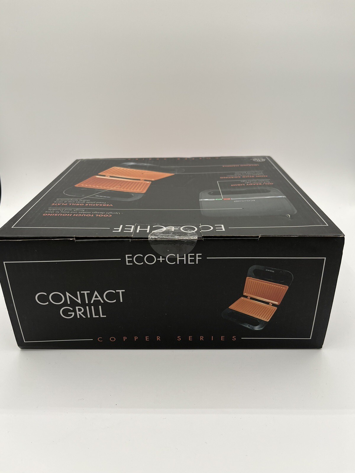ECO+CHEF Copper Series Contact Grill Model EC-CECG 760 Watts