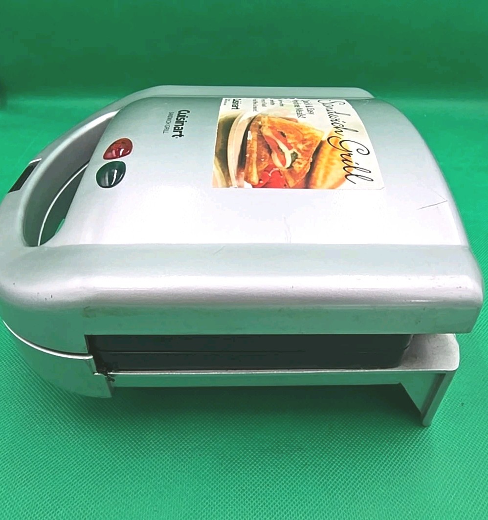 Cuisinart Sandwich Grill Countertop Cooking Dual Non-Stick PG12754A