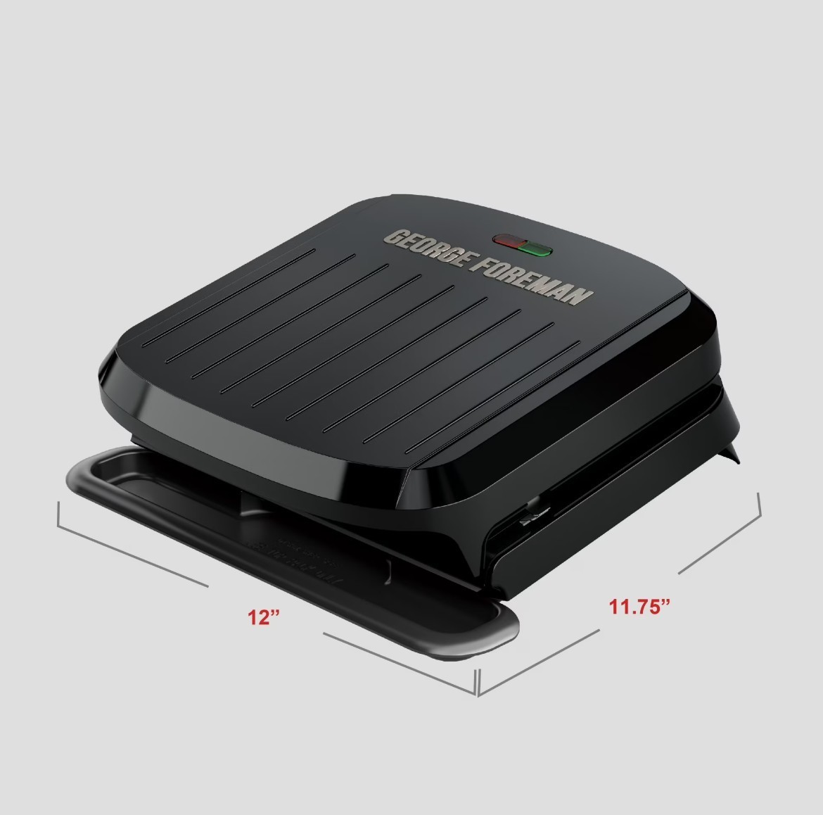 [SALE] George Foreman 4-Serving Electric Grill Panini Press Removable Plates NEW