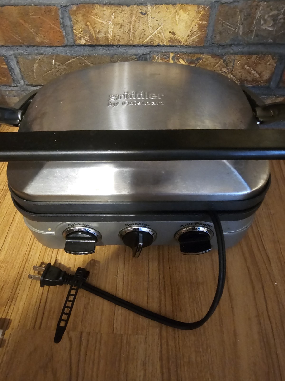 Griddler By Cuisinart5 in 1 Panini Grill Press Stainless Steel Electric