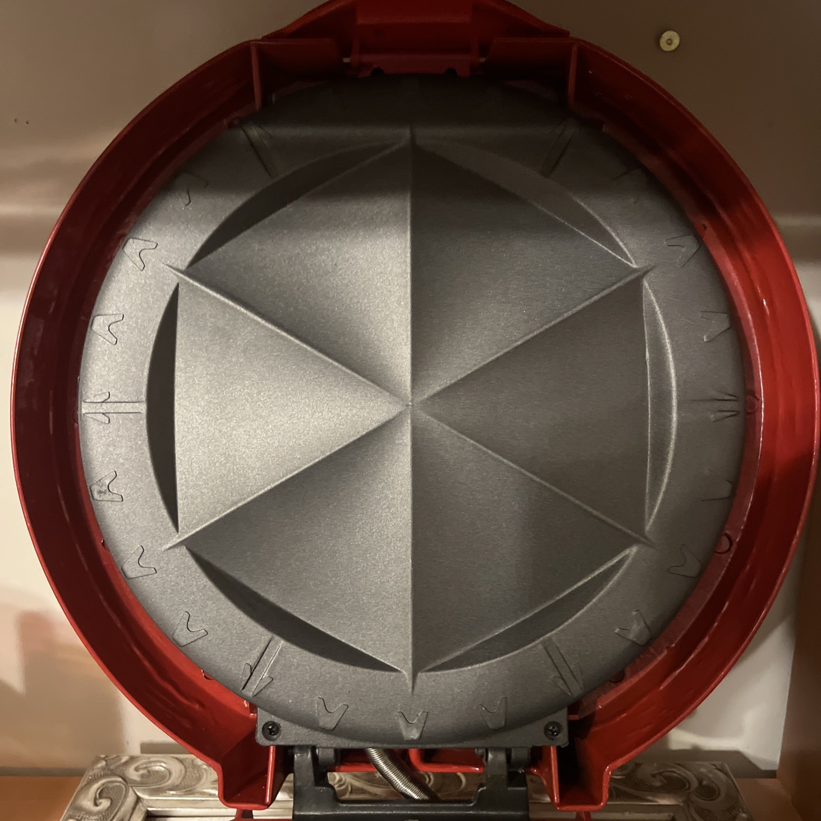 Elite Cuisine By Maximatic EQD-118 Elite Cuisine Quesadilla Maker 11-inch Red