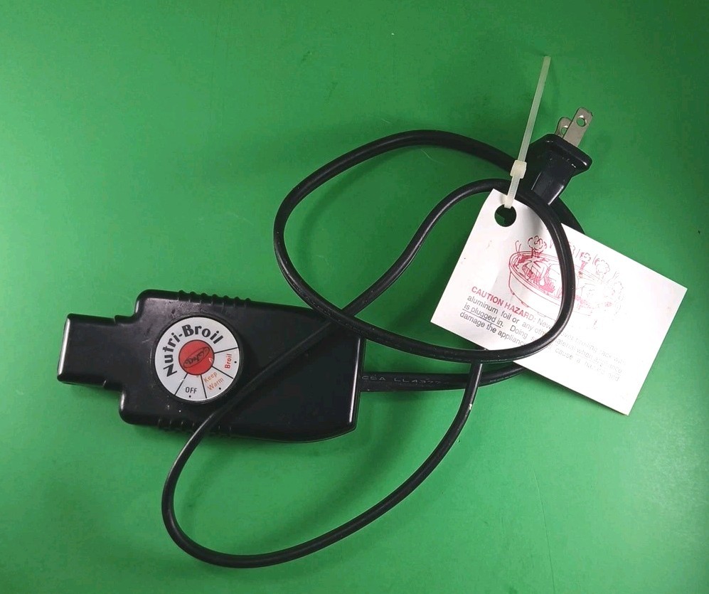 Dazey Nutri-Broil Temperature Heat Control Probe Wall Plug DSG 132 120 VAC T45