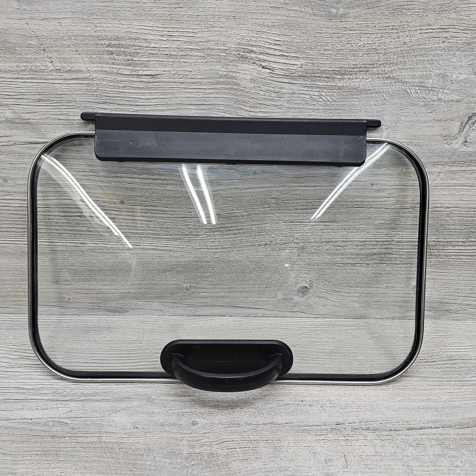 Power XL Smokeless Grill PG-1500FDR Glass Lid Rectangle Replacement Part