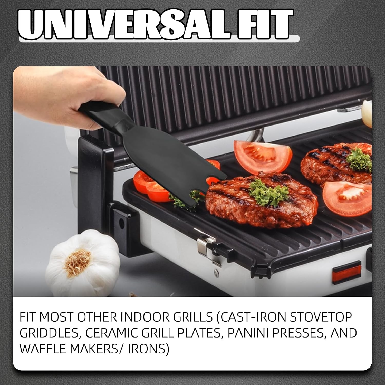 Grill Scraper Compatible with George Foreman Indoor Grills | Cleaning Grill