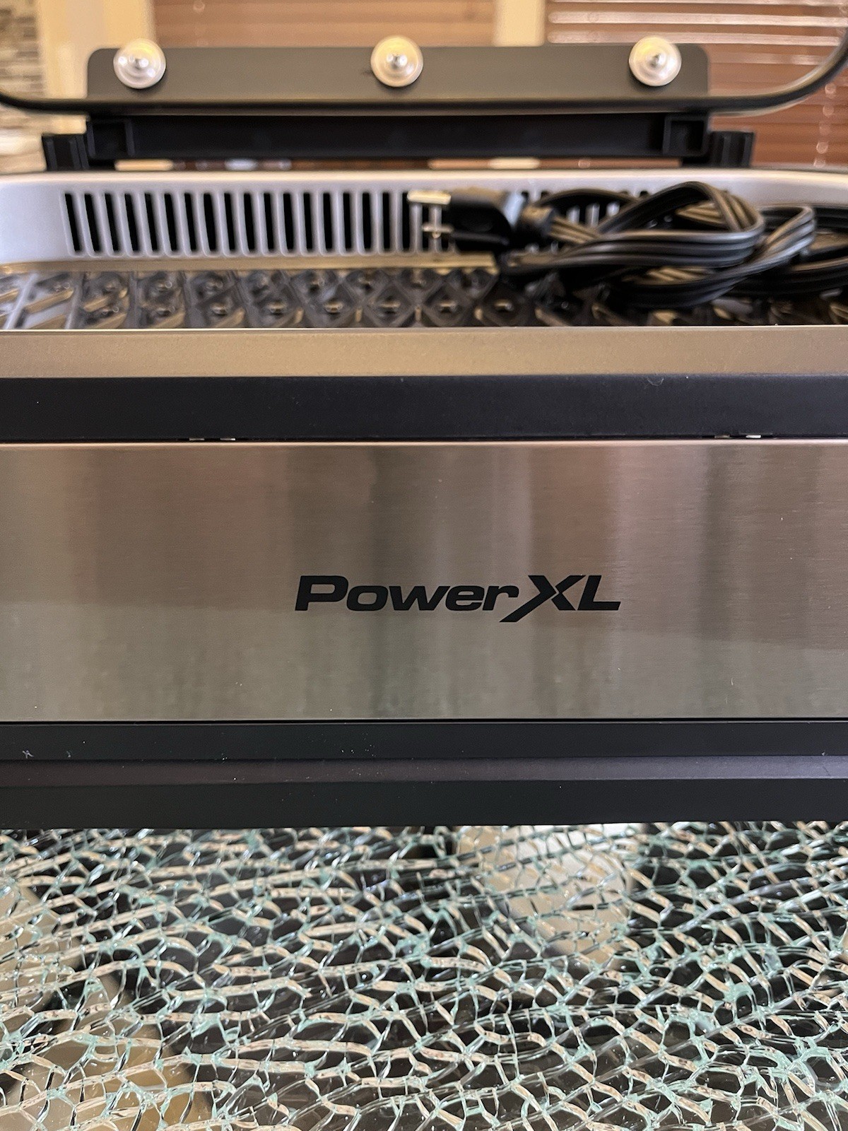 Power XL Indoor Smokeless Grill Pro Model PG-1500FDR, Super Clean, Works Great
