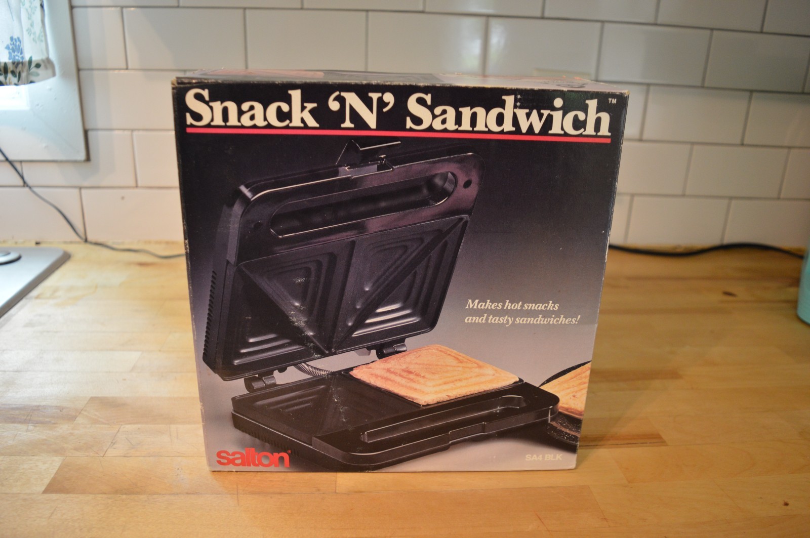 Vintage Salton Snack ‘N’ Sandwich Maker SA-4 120V 760W✅EXCELLENT!
