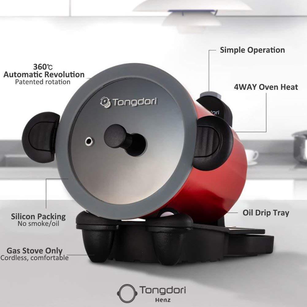 Homeace Tongdori Oven HT-2000 – Roaster Indoor BBQ Grill Pan for Gas Stove