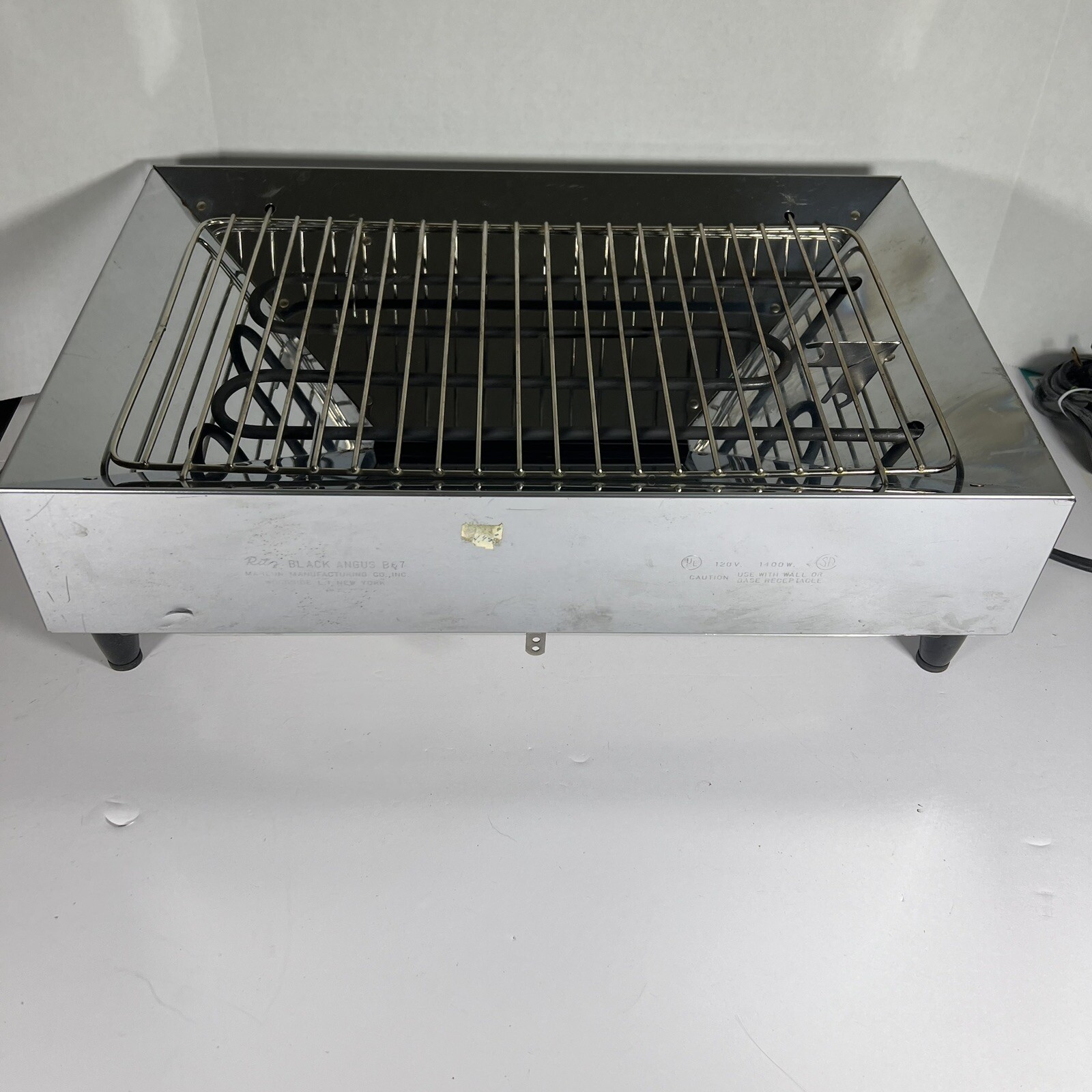 Ritz Black Angus Indoor-Outdoor Grille B-67 Tabletop Grill