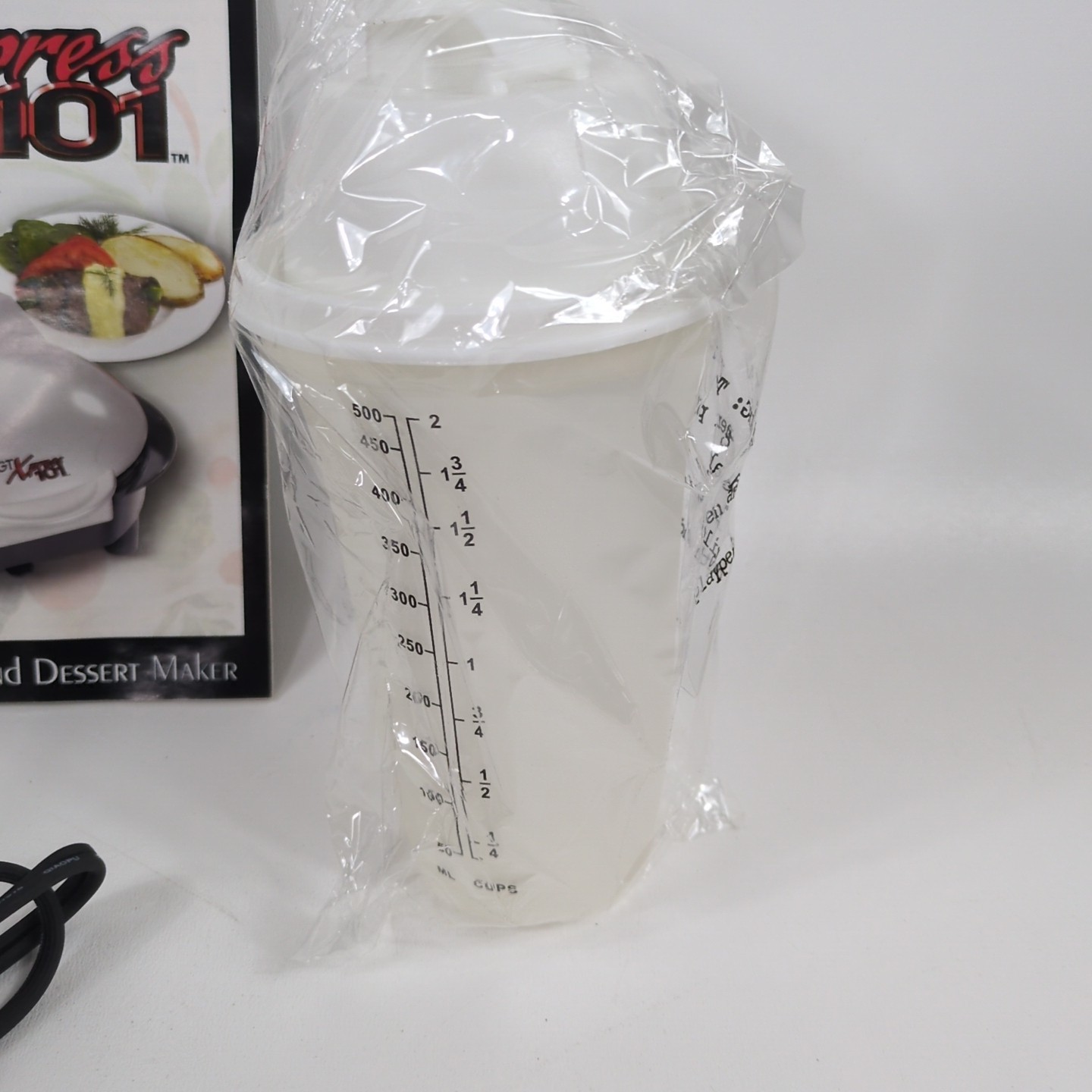 GT Xpress Express 101 Non Stick Indoor Grill New With Box w/ Cup Cooker – TESTED