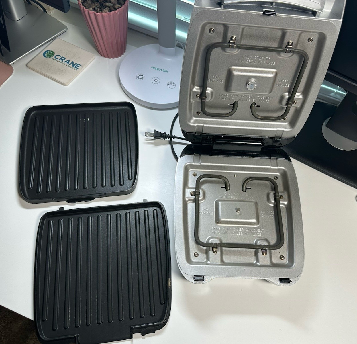 Hamilton Beach Panini Press & Indoor Grill (Model 25359 or similar) Used