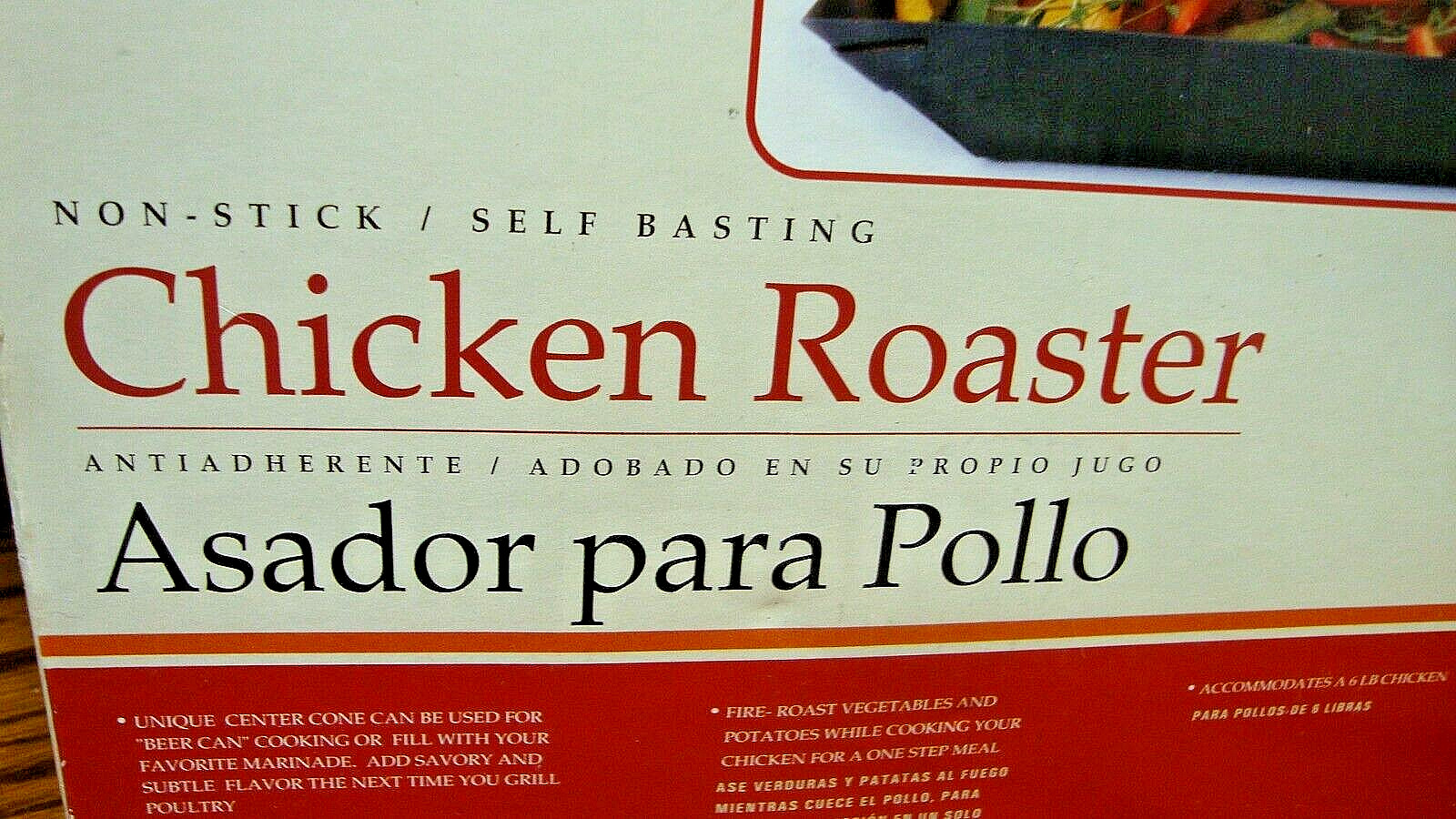 Home Depot Charmglow~Original Gas Grill~Non-Stick/Self Bast Chicken Roaster 900