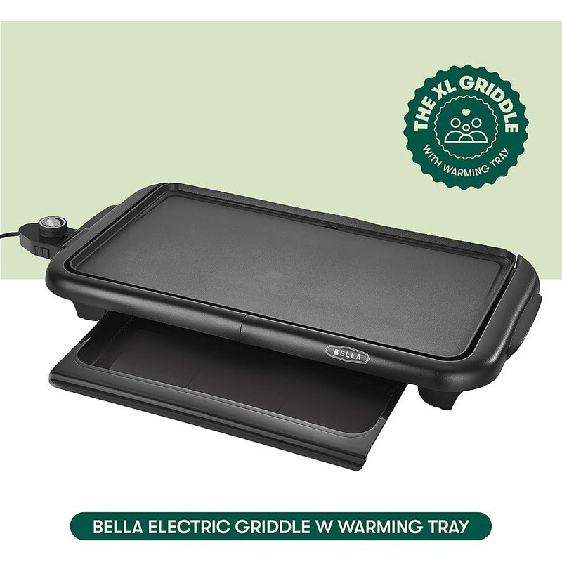 Electric Griddle Nonstick Portable Grill 1500W Family Size Pancake Maker New