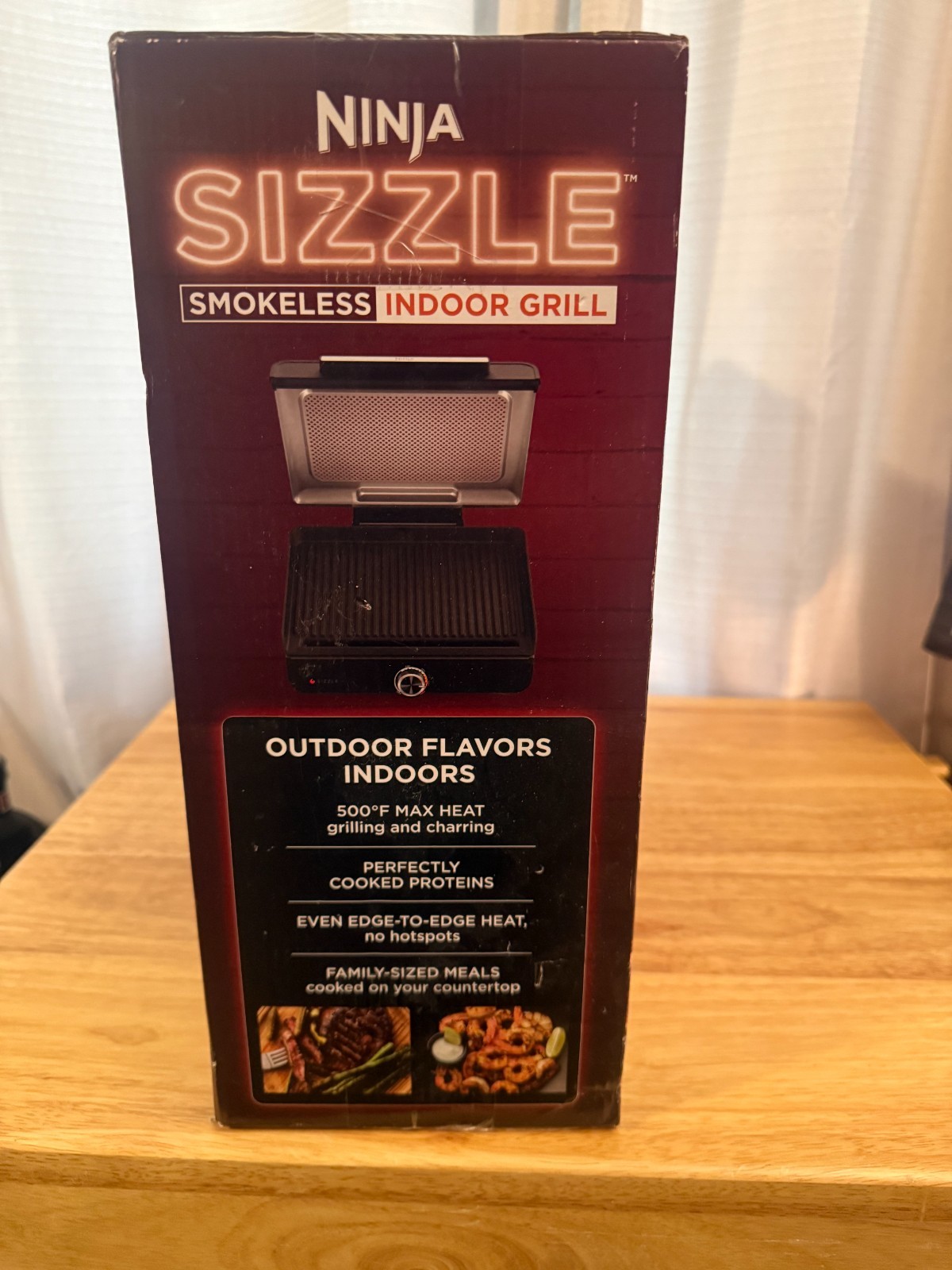 Ninja GR100 Sizzle Smokeless Indoor Grill