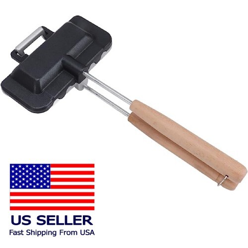 Non-stick Sided Baking Pan Aluminum Alloy Frying Pan Sandwich Maker