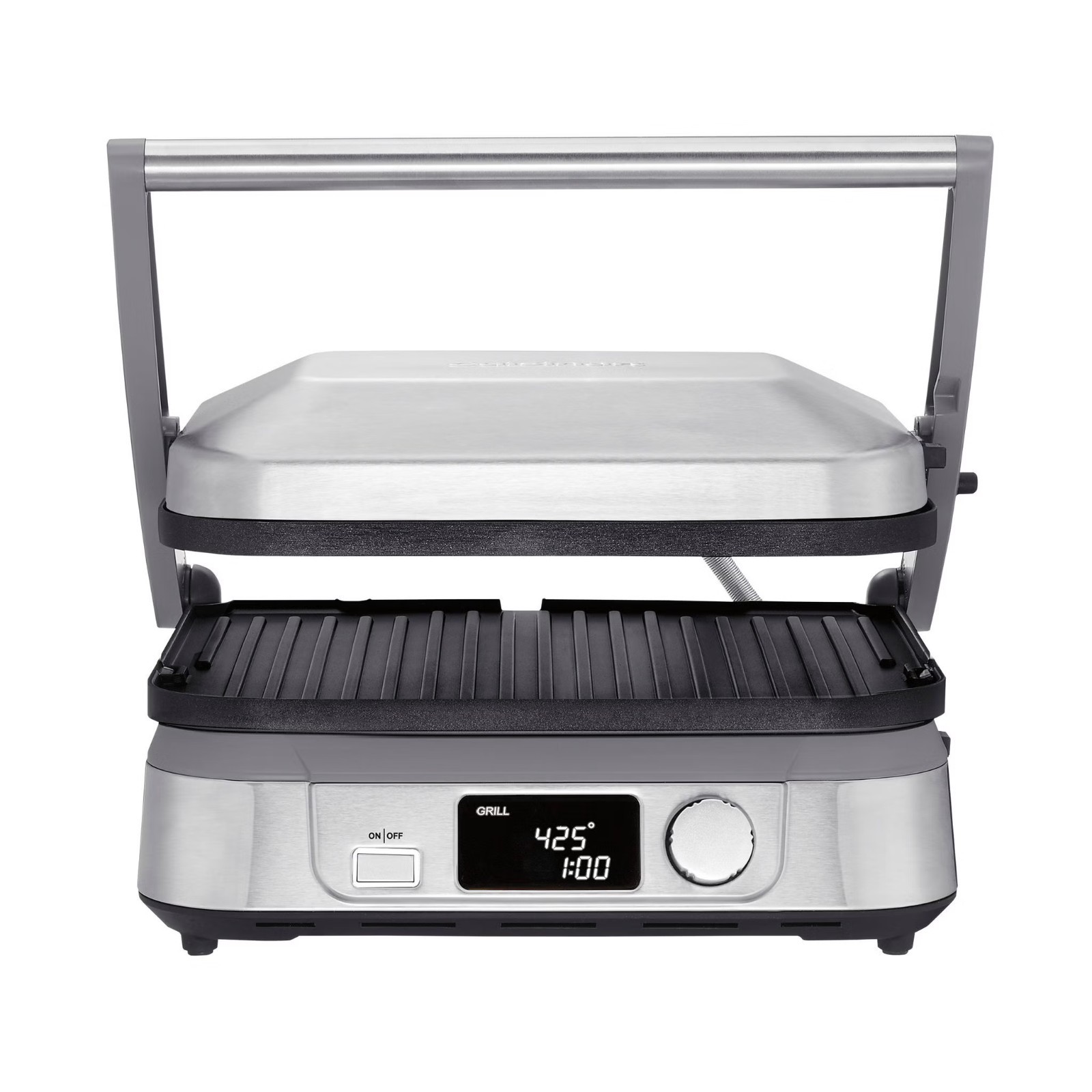 New Cuisinart 5-in-1 Digital Griddler, GRID-5BNASPC 1500W Stainless teel 1987038