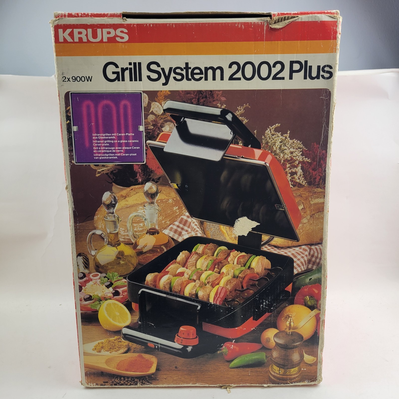 Krups Grill System 2002 Plus. Model 291. Made In Germany
