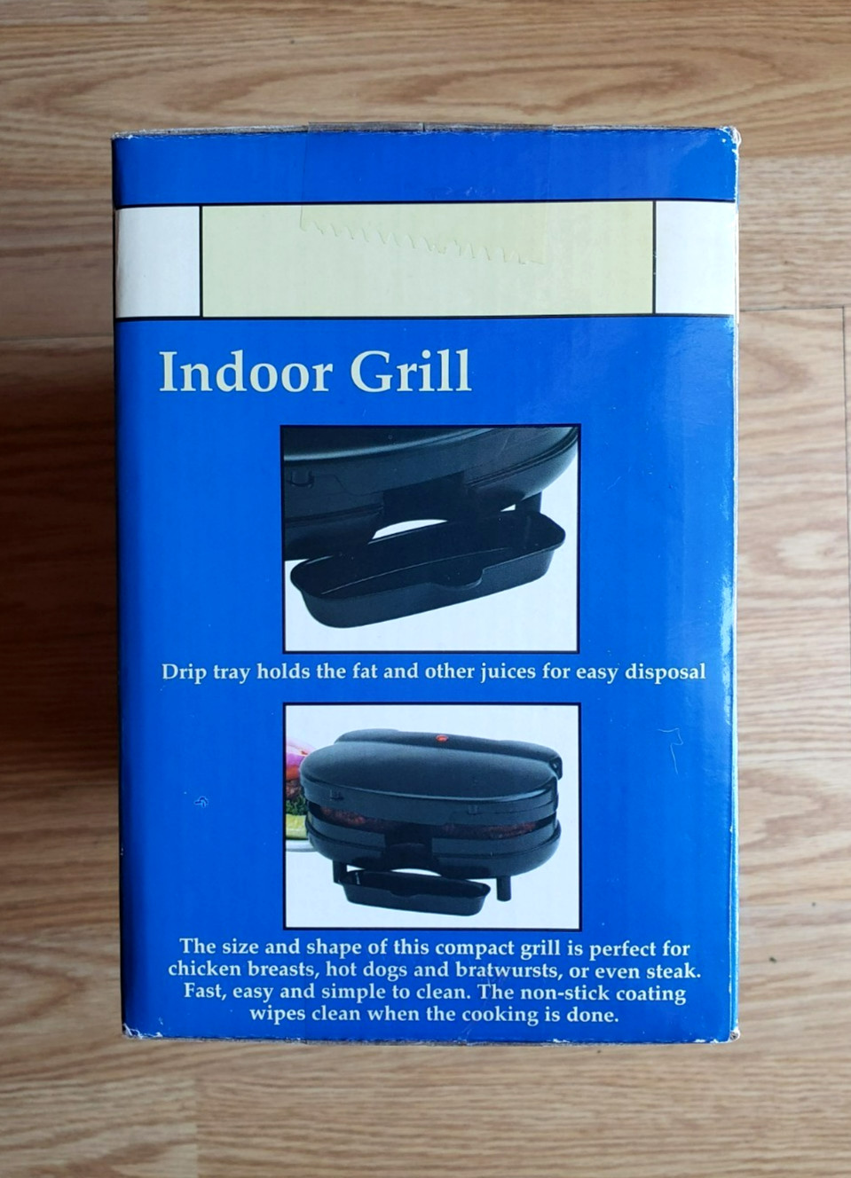 KB-1 INDOOR GRILL Countertop Grill Small Appliance HOUSEHOLD USE ONLY SEALED NEW