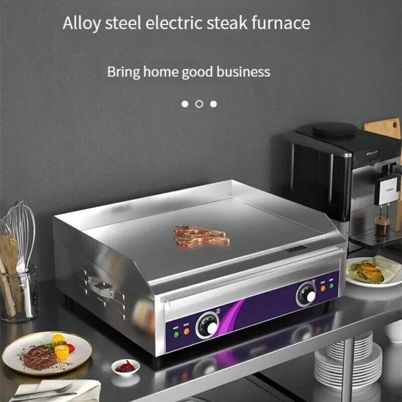 Barbecued Iron Plate Electric Grill Japanese Frying Equipment Steak Machine