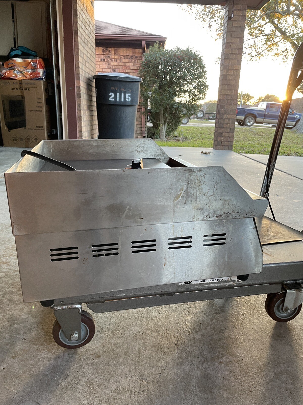 Flat Head Griddle; Adcraft, Used, Electric, Grid-24 24”