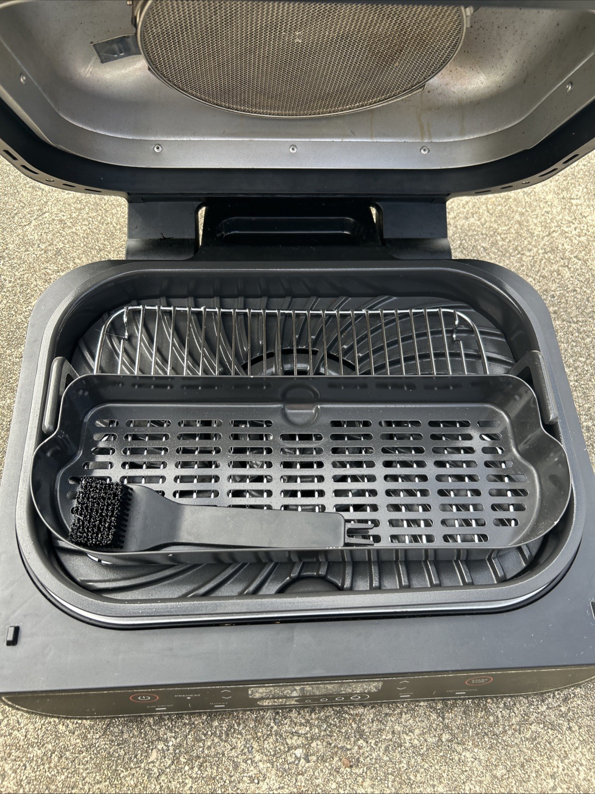Ninja Foodi XL Grill Model BG500A 5-in-1 Indoor Grill Air Fryer