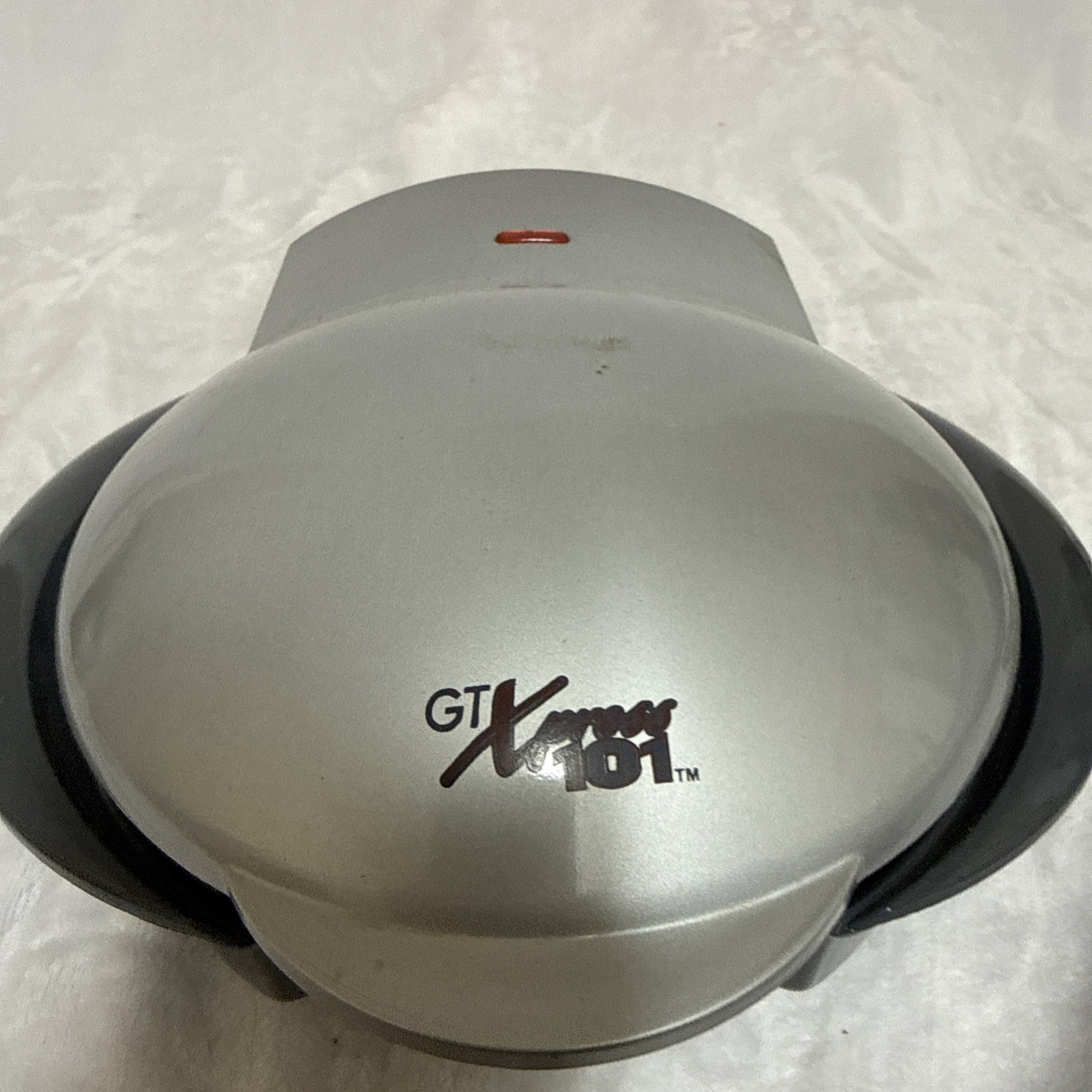 GT Express Xpress 101 Non Stick Indoor Grill Silver Black Meal & Dessert Maker