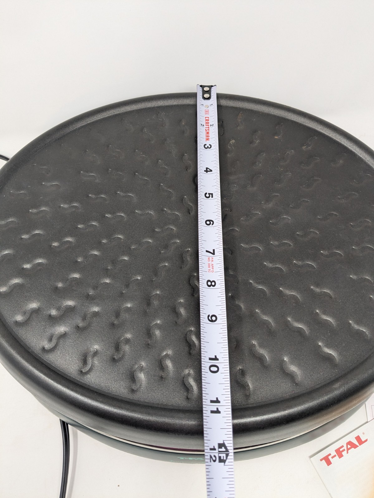 Rare T-Fal Tour De Fete Gourmet Raclette Grill 8 Tray Dinner Party Made n France