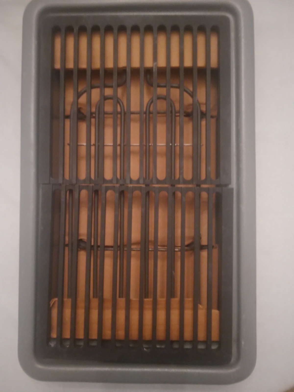 Jenn Air Grill Dual Coil Element, Grates, Lava Rock Plates, & Storage Container
